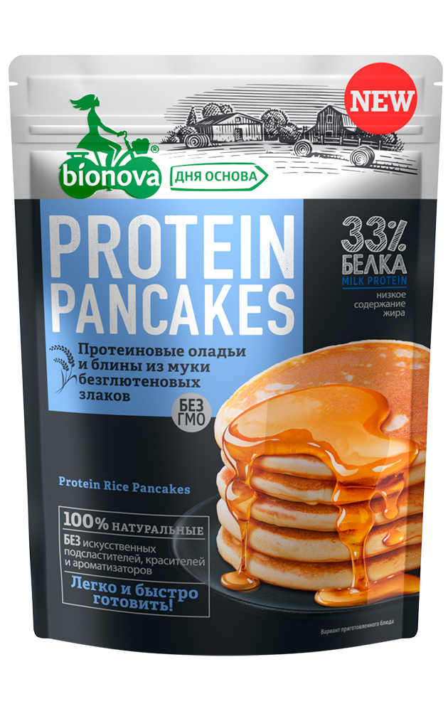Mix for making protein fritters and pancakes with rice flour 350 g