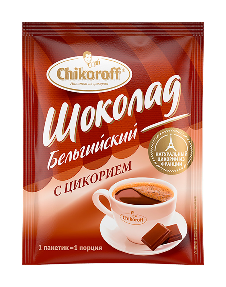 Portions chicory chocolate Chikoroff® 12g