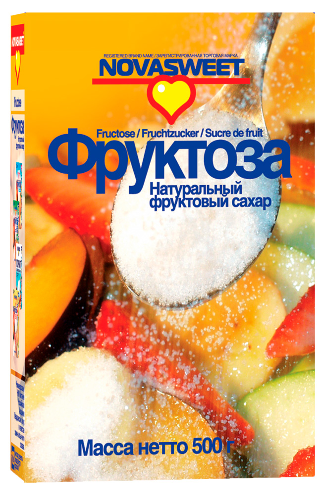 Fructose Novasweet® rigid packaging 500g
