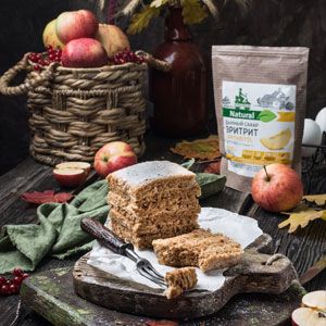 Recipe for Versailles Apple Pie with Walnut Nougatine