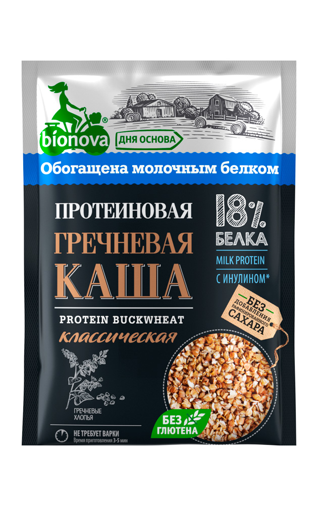 Protein buckwheat porridge Bionova® (milk protein)