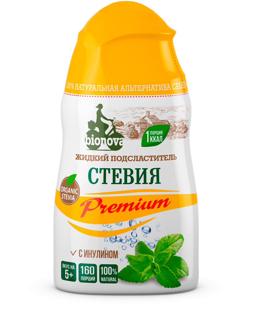 Liquid Sweetener Stevia Premium Bionova® 80g