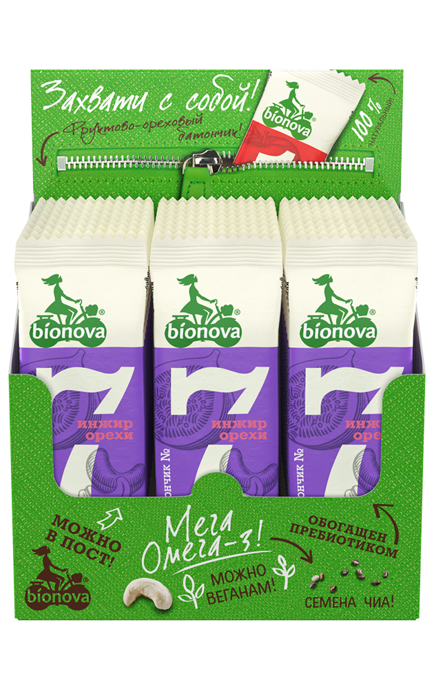 Box with bars Bionova® №7 - 24 pcs.