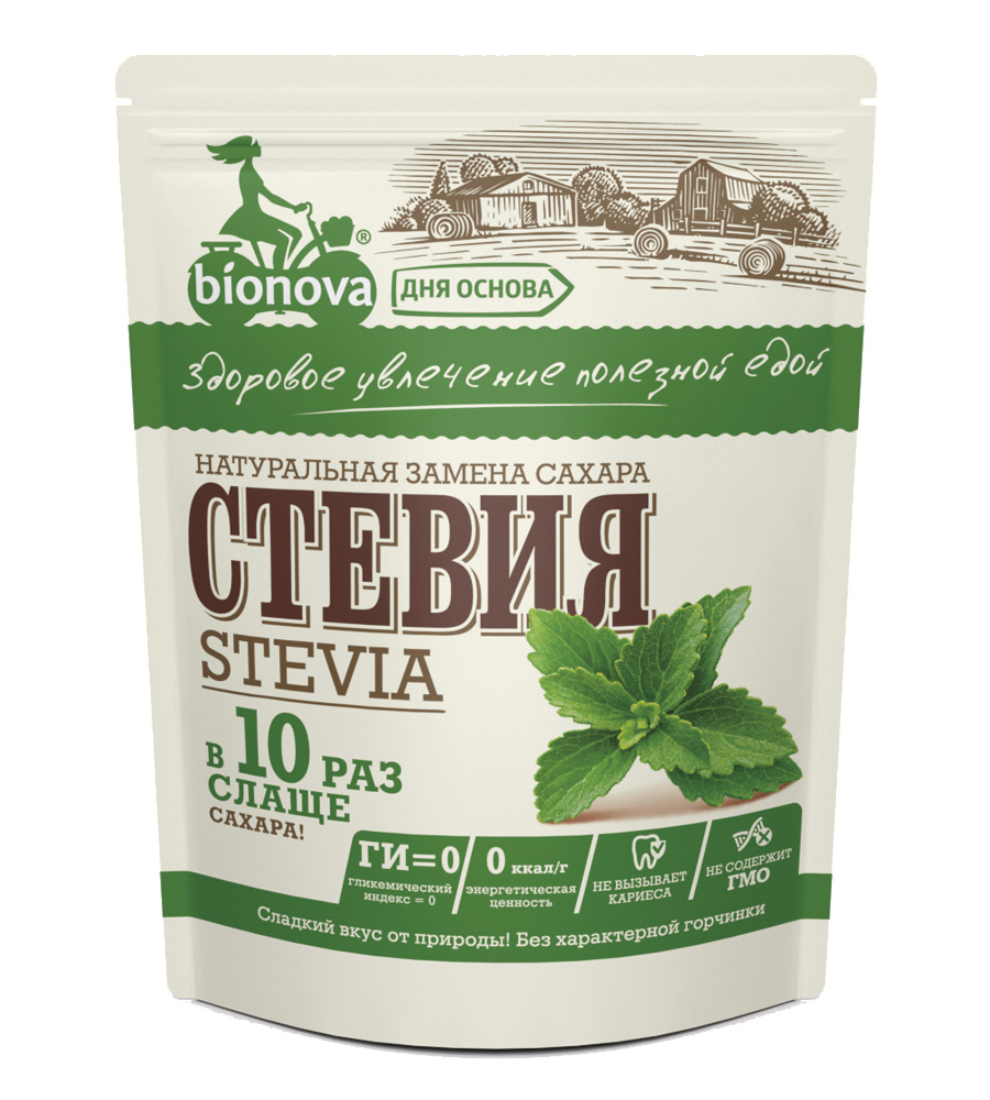 Stevia BIONOVA® x10 200g