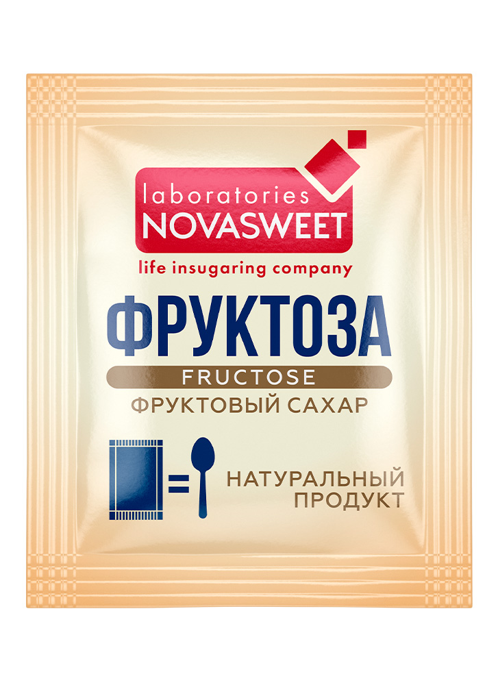 Fructose Novasweet® sachet - 60 pcs.