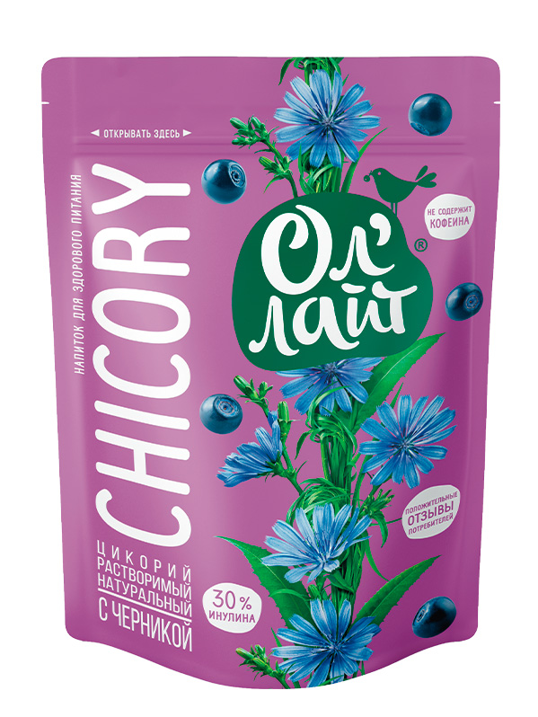 Chicory Ol-Light® with blueberries 100g