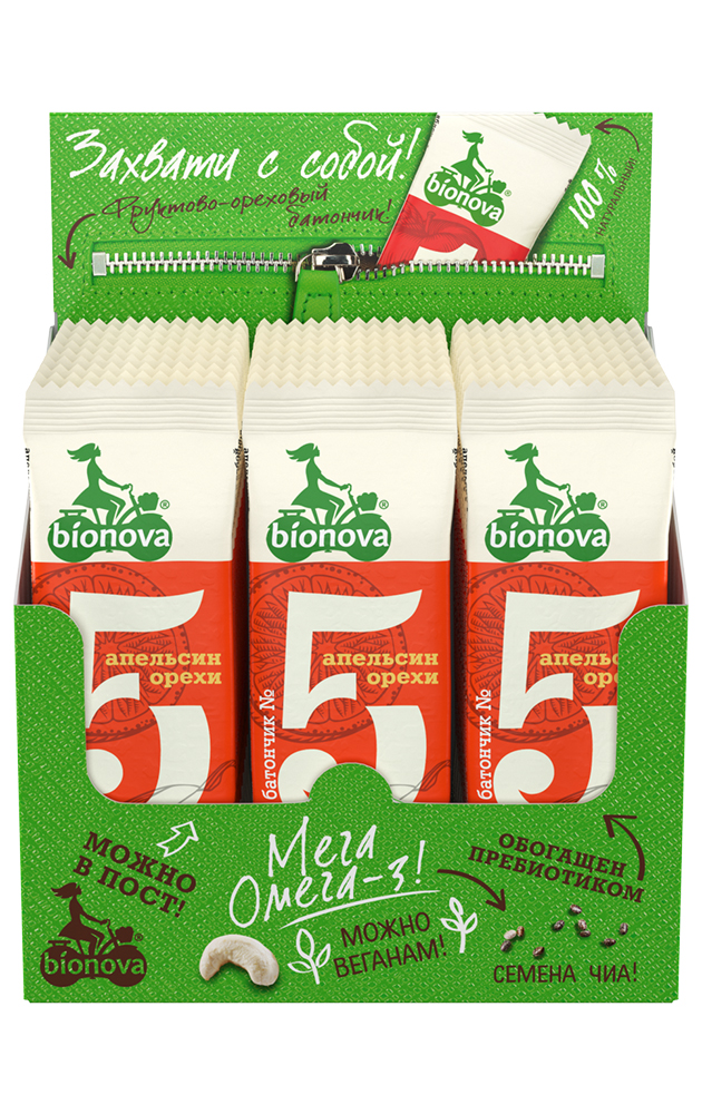 Box with bars Bionova® №5 - 24 pcs.